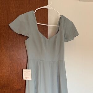Show Me Your MuMu Soft Blue Bridesmaid Dress